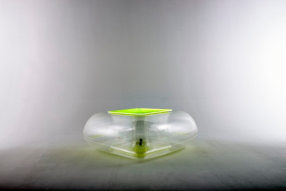  TABLE GONFLABLE TRANSPARENTE